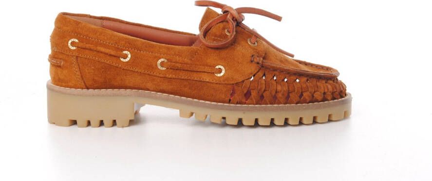 Bronx bootschoen Sie-nna suede naturel