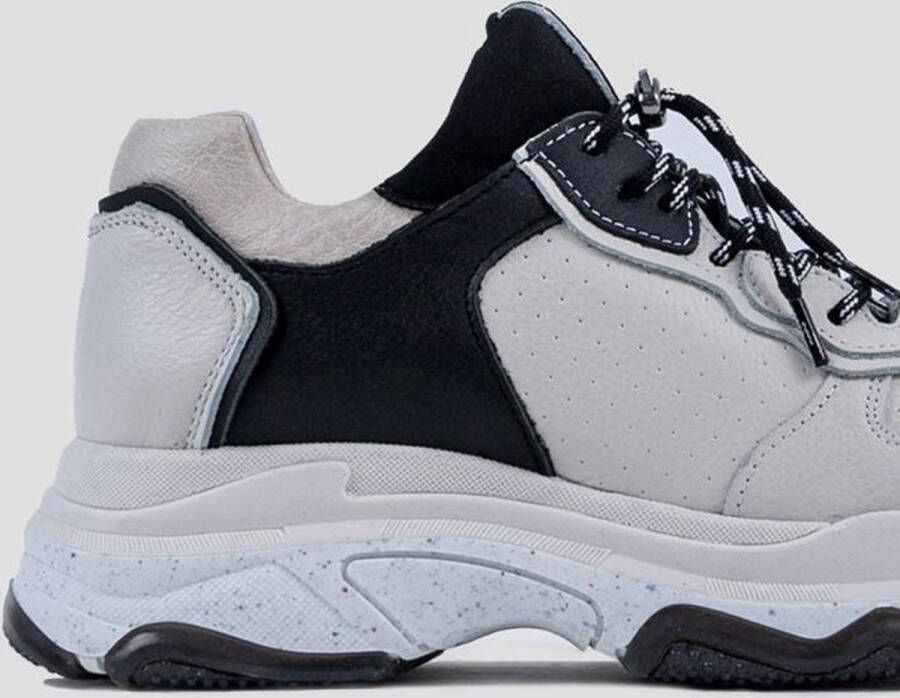 Bronx Baisley Lage sneakers Leren Sneaker Dames Wit - Foto 12