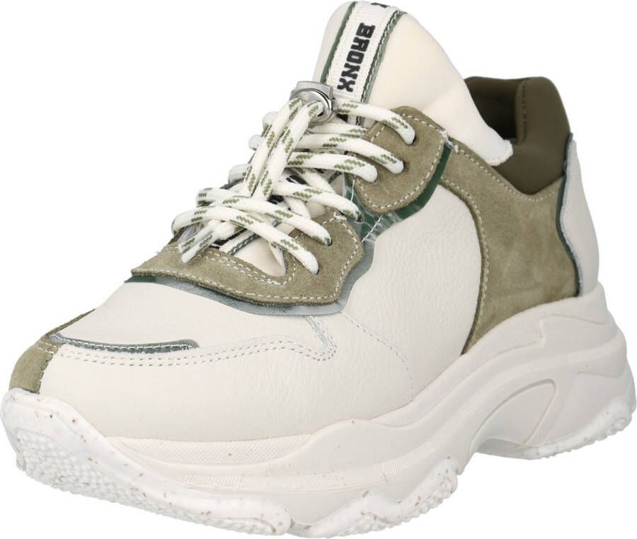 Bronx Baisley Lage sneakers Leren Sneaker Dames Wit - Foto 10