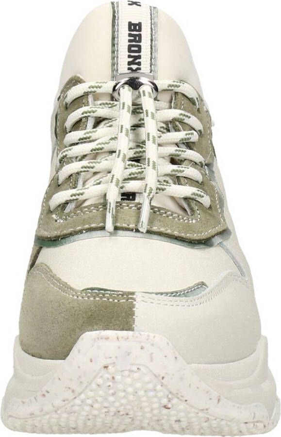 Bronx Baisley Lage sneakers Leren Sneaker Dames Wit - Foto 18