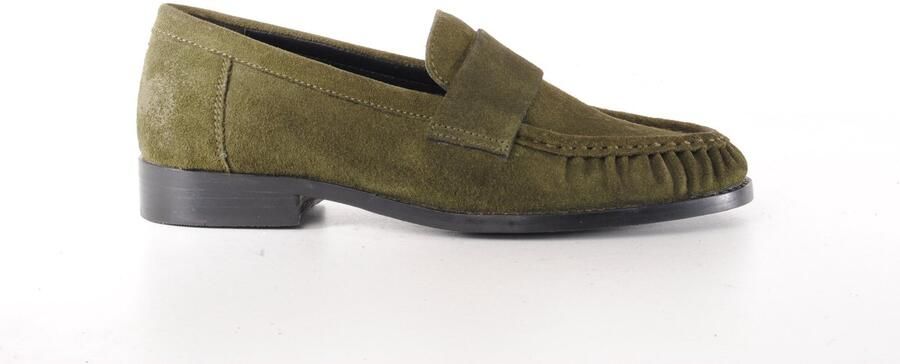 Bronx dames loafer Zurii suède kaki