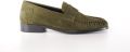 Bronx dames loafer Zurii suède kaki - Kaki