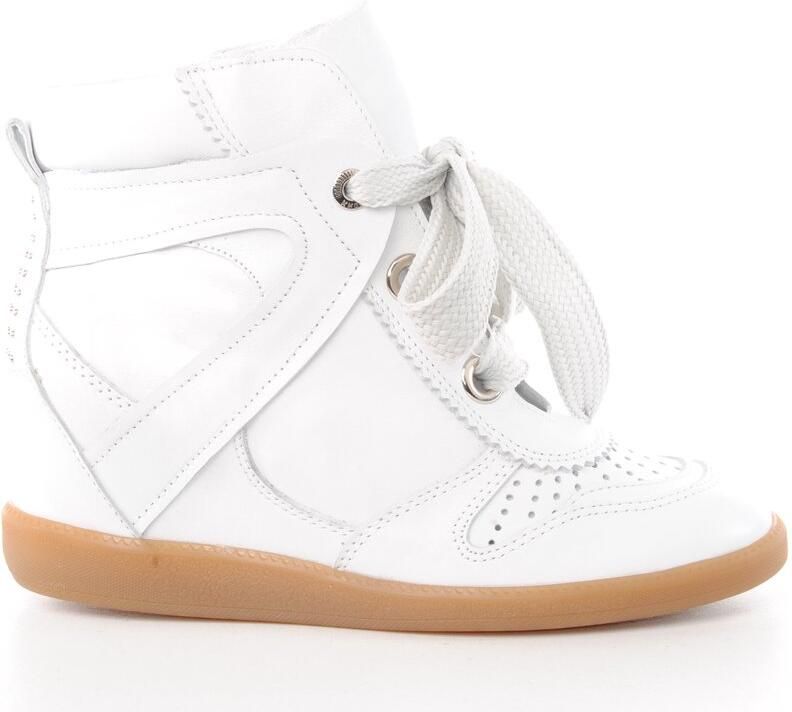 Bronx dames sneaker Jaeyy Lace leder wit