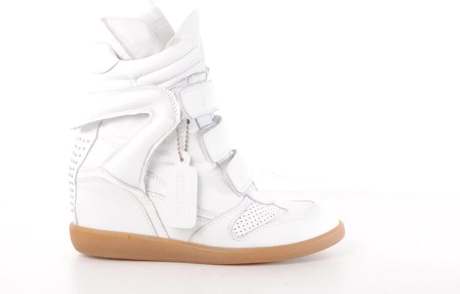 Bronx dames sneaker Jaeyy Strap leder wit
