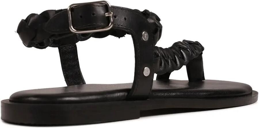 BRONX Teenslipper 'Kenn-y' zwart