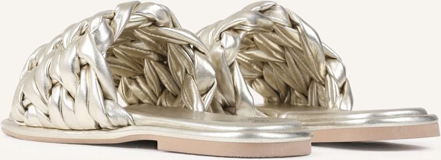 Bronx Gouden Leren Slippers Delan-y 8520-m - Foto 2