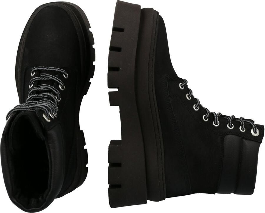 Bronx Evi-ann 47428 Enkelboots Enkellaarsjes Dames Zwart - Foto 6