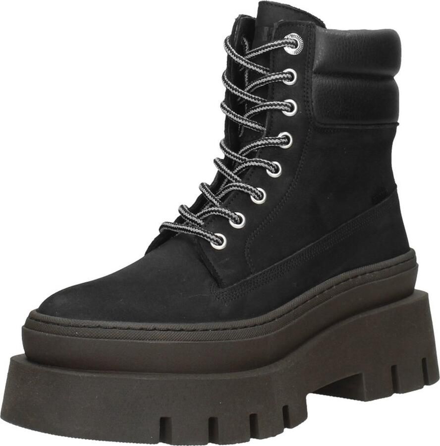 Bronx Evi-ann 47428 Enkelboots Enkellaarsjes Dames Zwart - Foto 4