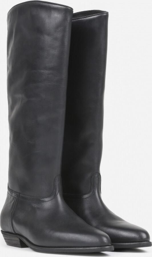 Bronx Vintage Banana Shaft High Boots Zwart Black Dames