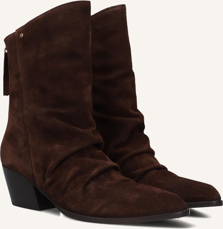 Bronx Lizz-y Enkellaarsjes Enkelboots met rits Dames Bruin