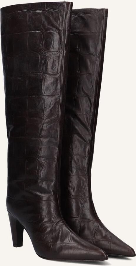 Bronx Low-jadey Laarzen Leer Dames Bruin