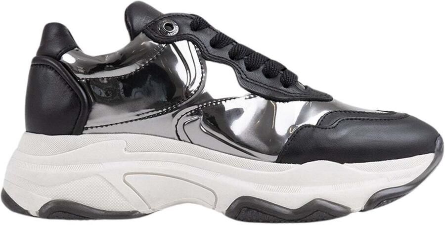 Bronx Sneakers Baisley 66456-MA-188 Zwart Zilver