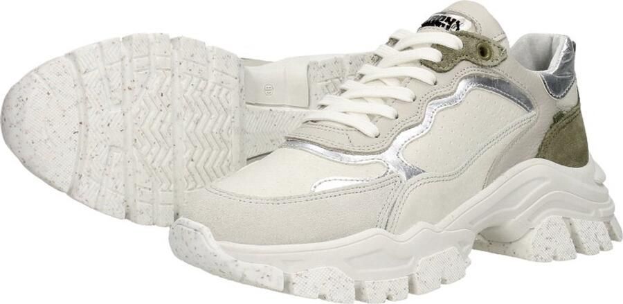 Bronx Tayke-Over Veterschoenen Laag gebroken wit - Foto 7