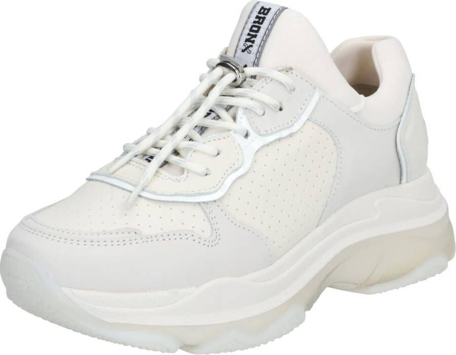 Bronx Dames Lage sneakers Baisley Wit