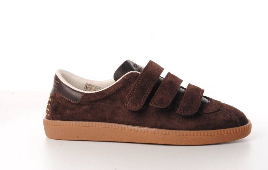 Bronx dames sneaker Bobbie bruine suède