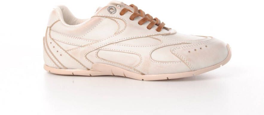 Bronx dames sneakers Myraa off white vintage leder