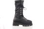 Bronx Evi-ann 47425 Enkelboots Enkellaarsjes Dames Zwart - Thumbnail 2