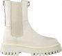 Bronx Groov-y 47268 Chelsea boots Enkellaarsjes Dames Wit - Thumbnail 2