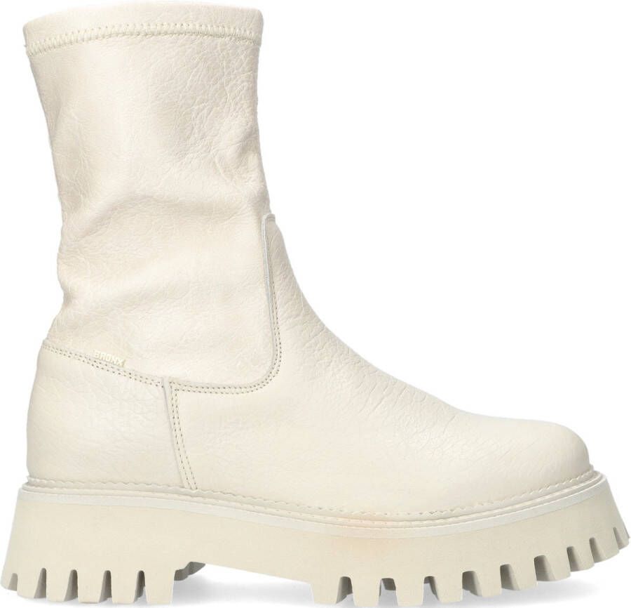 Bronx Groov-y 47358 Chelsea boots Enkellaarsjes Dames Wit - Foto 2