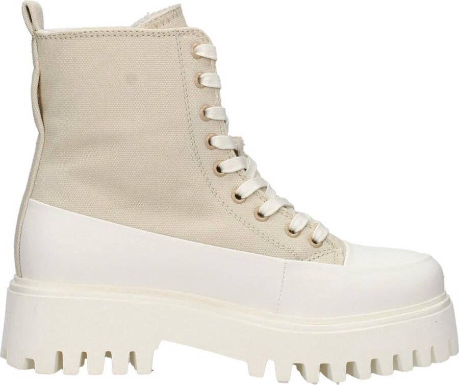 Bronx Groov-y 47401 Veterboots Laarzen Met Veters Dames Camel