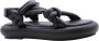 Bronx Flexibele Flatform Sandaal Zwart Black Dames - Thumbnail 5
