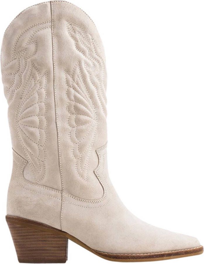 Bronx Jukeson 34180 Cowboylaarzen Western Laarzen Dames Beige