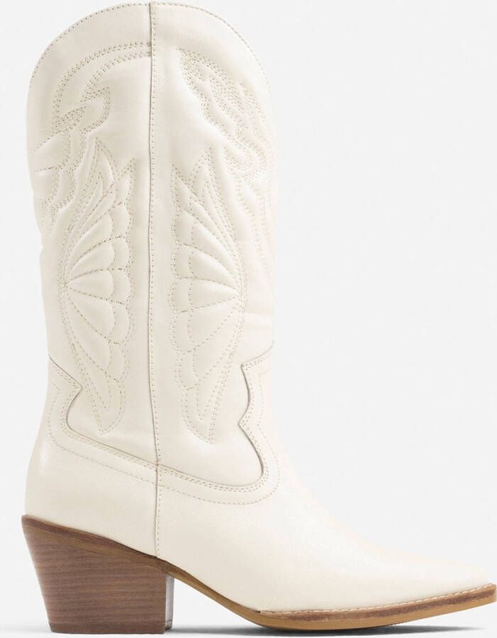 Bronx Jukeson 34180 Cowboylaarzen Western Laarzen Dames Beige