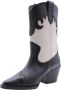 Bronx Westerse Stijl Dames Cowboy Laarzen - Thumbnail 4
