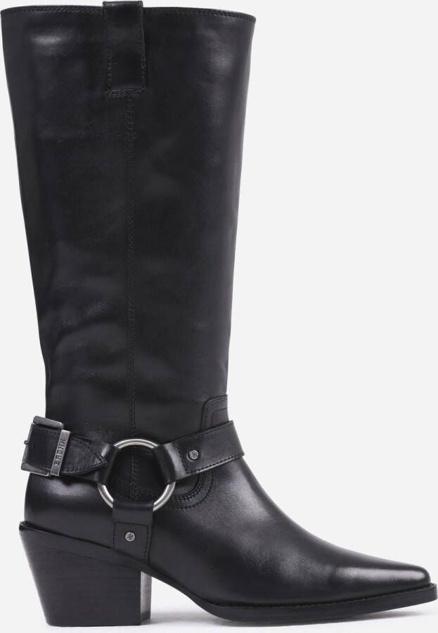 Bronx Jukeson Dames Laarzen Cowboylaarzen Zwart