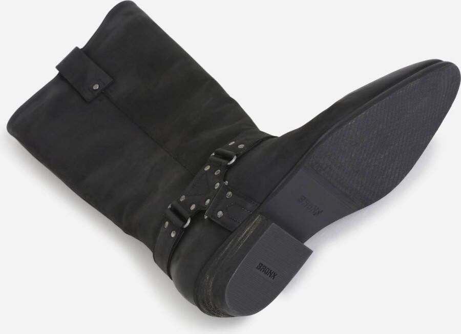 Bronx Vintage High Boot met Uniek Ontwerp Black Dames - Foto 2