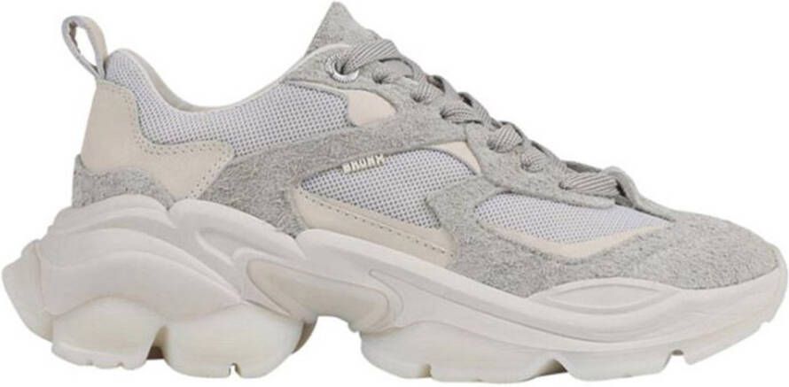 Bronx Linn-y Dames Sneaker Grijs Zilver