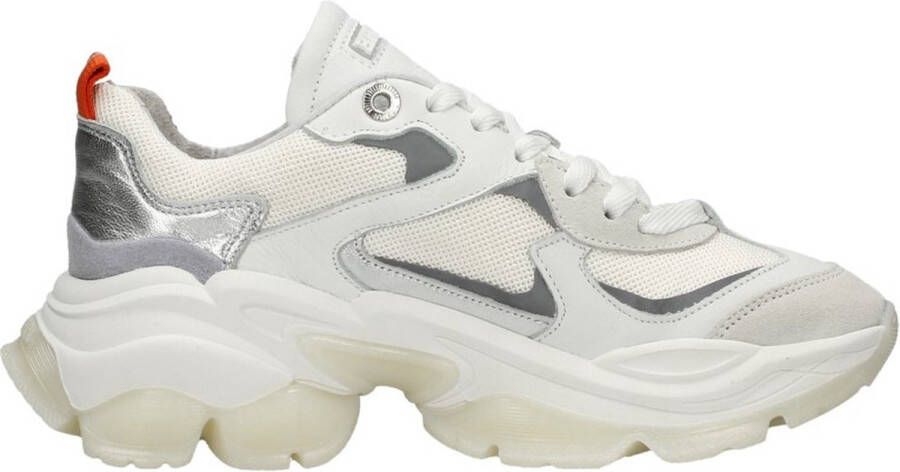 Bronx damessneaker chunky zool 66456 BAISLEY beige zwart - Foto 5