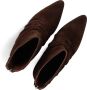 Bronx Lizz-y Enkellaarsjes Enkelboots met rits Dames Bruin - Thumbnail 2