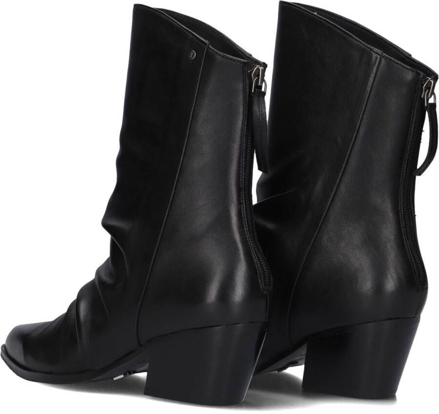 Bronx Lizz-y Enkellaarsjes Enkelboots met rits Dames Zwart