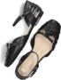 Bronx Gekruiste Band Sandalen Lorr-i Stijl Black Dames - Thumbnail 8