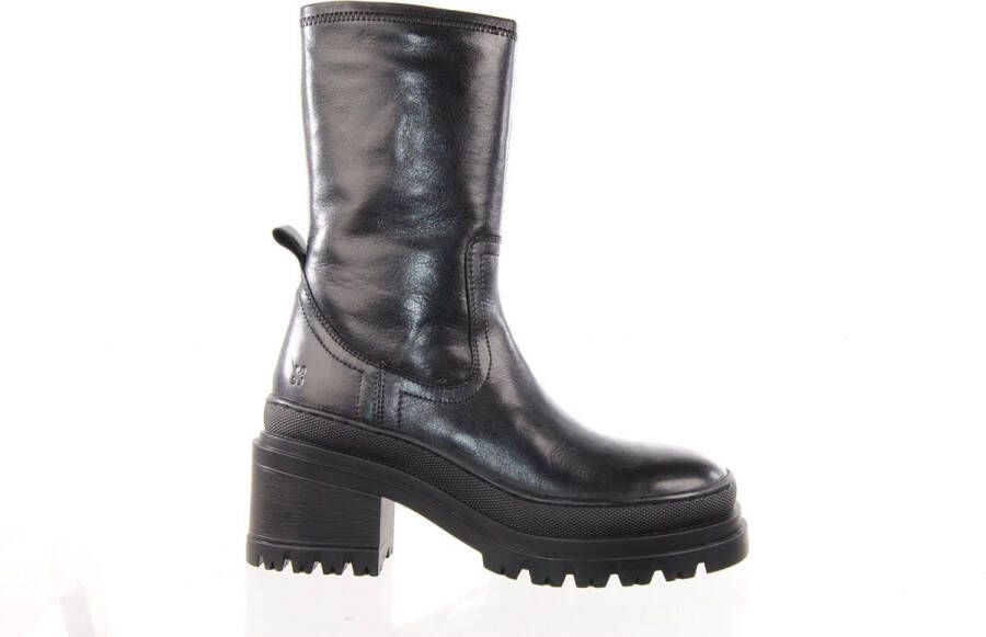 Bronx Lyss A Enkelboots Enkellaarsjes Dames Zwart