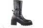 Bronx Lyss A Enkelboots Enkellaarsjes Dames Zwart - Thumbnail 2