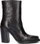 Bronx Mya Mae 34237 Enkellaarsjes Enkelboots met rits Dames Zwart - Thumbnail 2