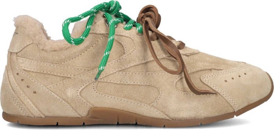 Bronx sneakers dames Myraa suède fur beige