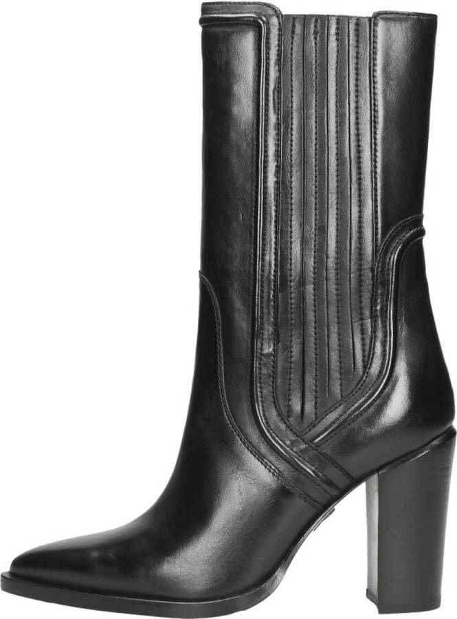 Bronx Zwarte Enkellaarsjes New-americana 34162
