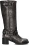 Bronx New-cameros 14291-a Biker boots Dames Zwart - Thumbnail 2