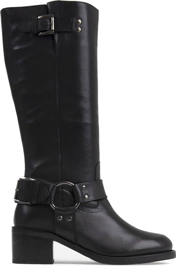 Bronx New-camperos Biker boots Dames Zwart