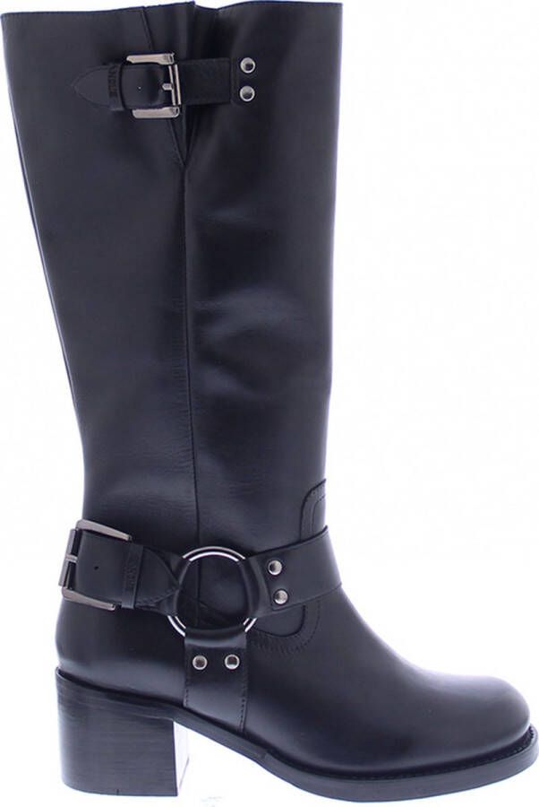 Bronx Zwarte Bikerlaarzen New-Camperos Black Dames - Foto 3