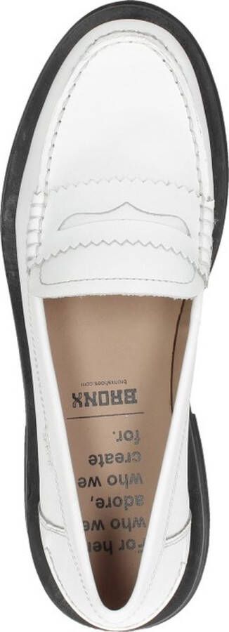Bronx New-Frizo Mocassin wit - Foto 1