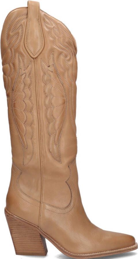 Bronx New-kole 14177 Cowboylaarzen Western Laarzen Dames Camel - Foto 2
