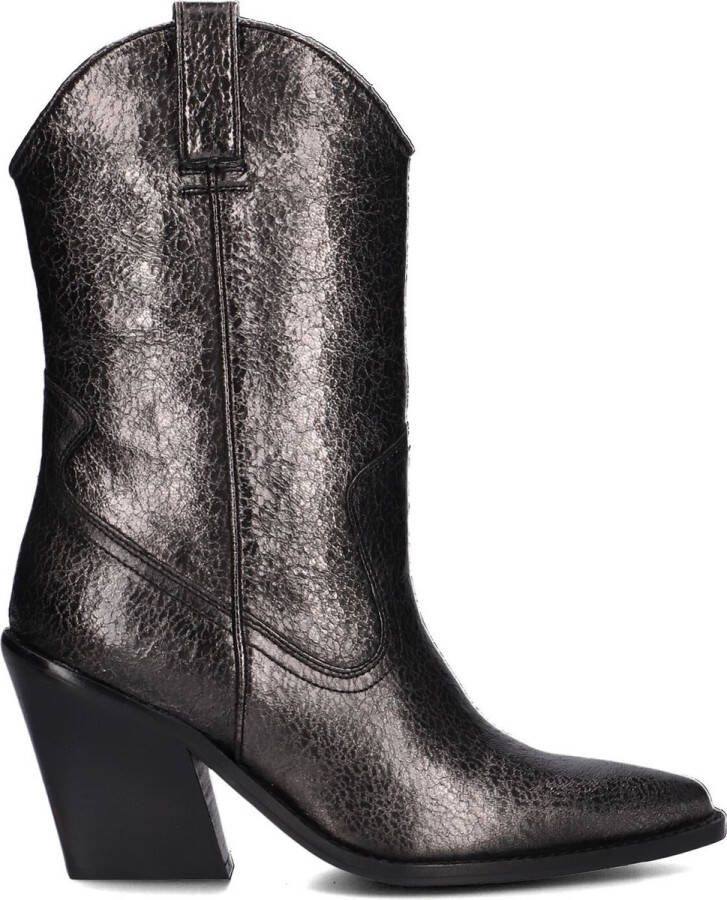 Bronx New-kole 34125 Cowboylaarzen Western Laarzen Dames Grijs
