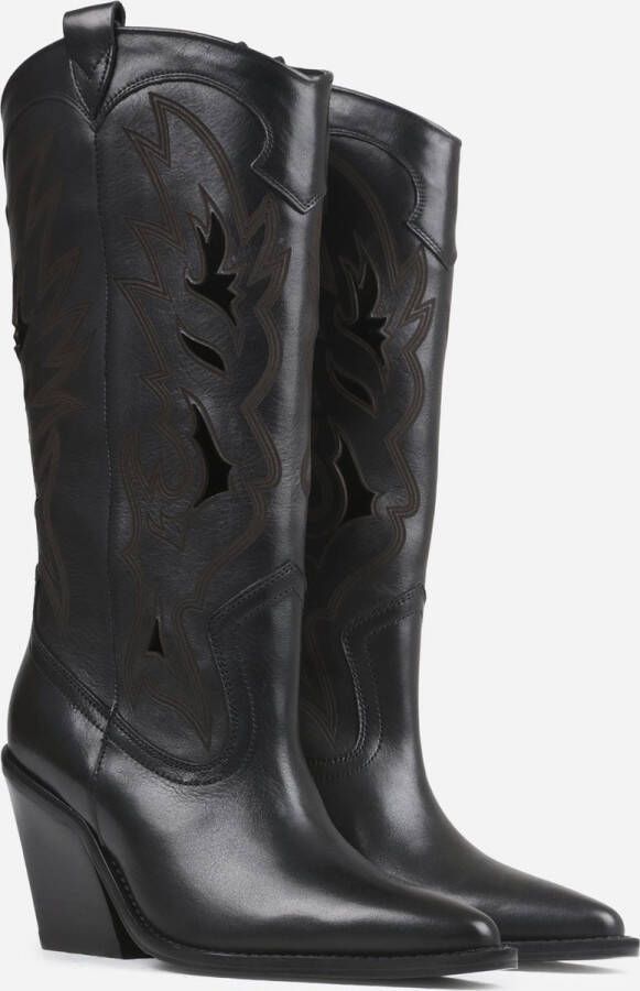 Bronx New-kole Dames Laarzen Zwart