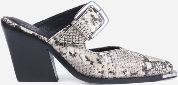 Bronx New-kole Dames Muiltje Beige