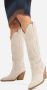 Bronx Next Americana 14284 Hoge laarzen Dames Beige - Thumbnail 2