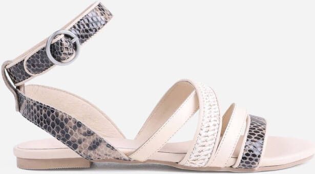 Bronx New-skyler Dames Sandaal Beige
